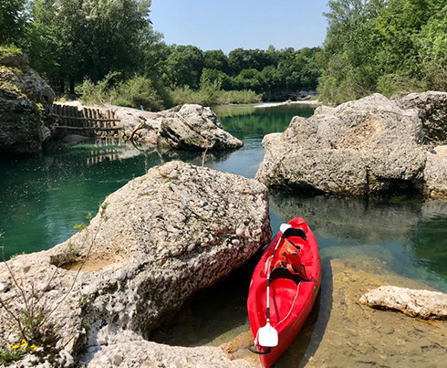 Canoa per principianti sul fiume Natisone